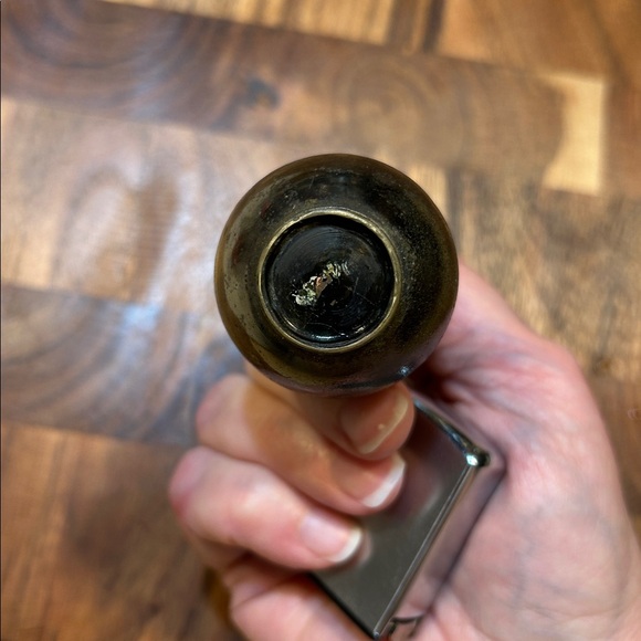 Japanese bronzed bud vase vintage - Picture 4 of 9